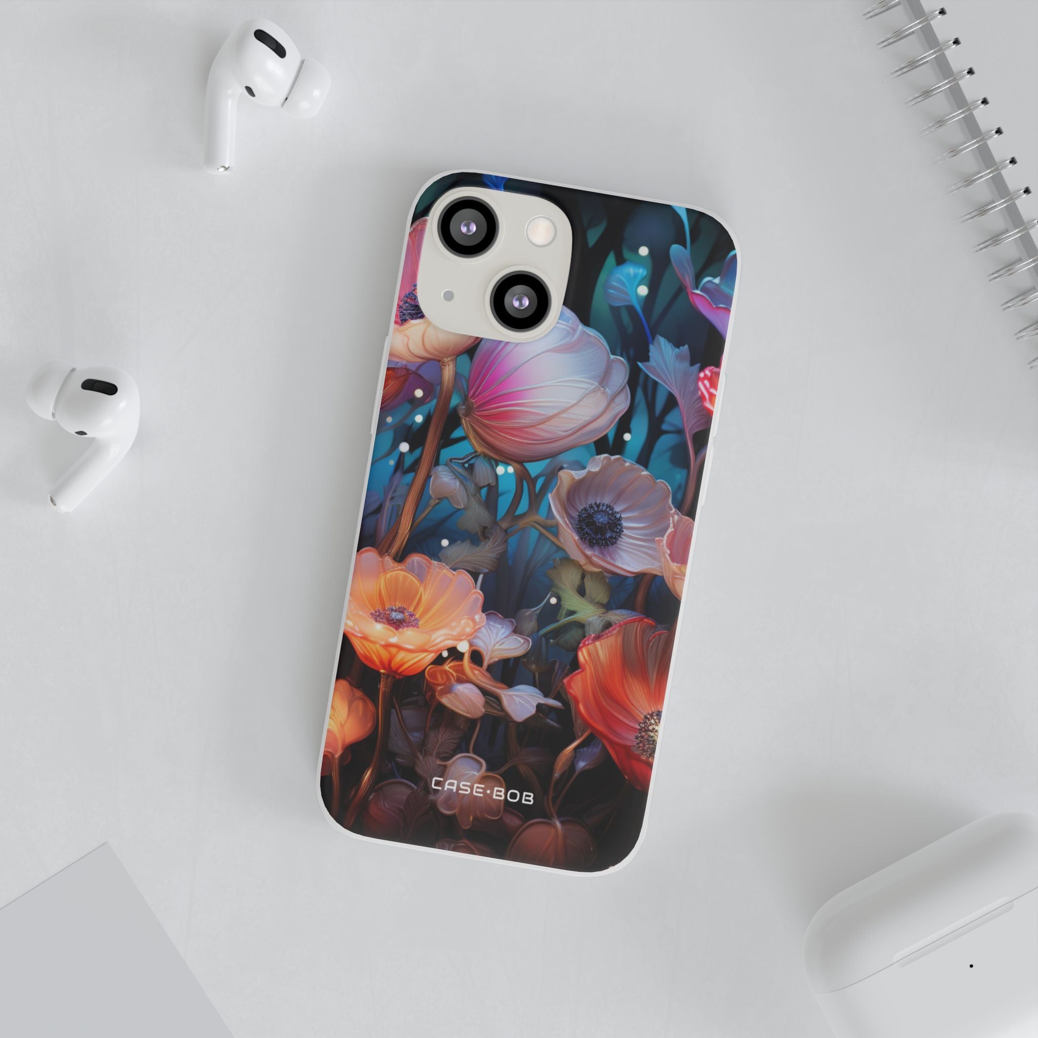 Translucent Bloom iPhone 13 mini Case - Soft