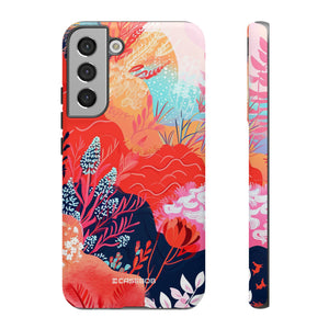 Living Coral Design | Handyhülle für Samsung (Schutzhülle)