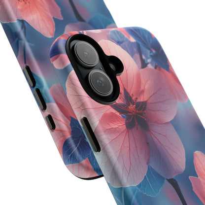 Ethereal Floral Harmony iPhone 16 - Tough Phone Case