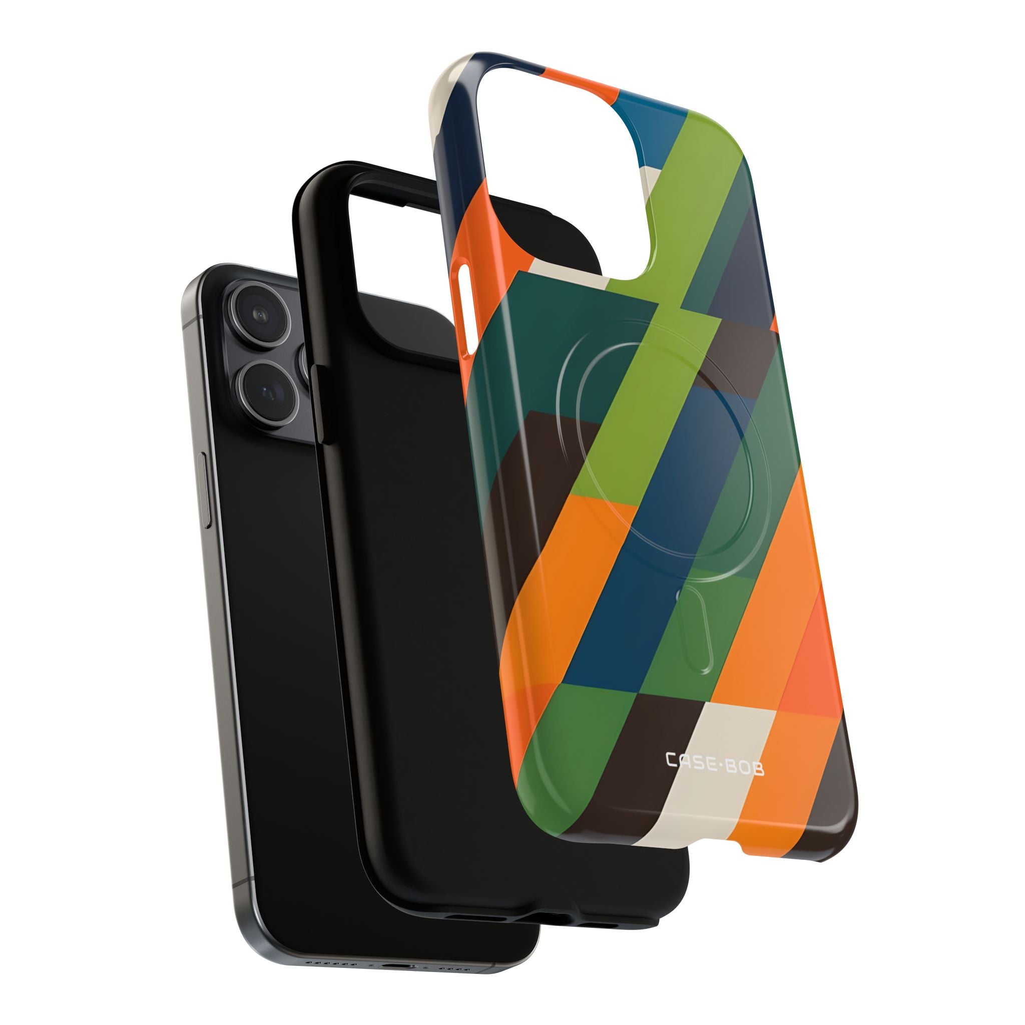 Diagonal Blaze iPhone 15 Pro Max Case - Tough+