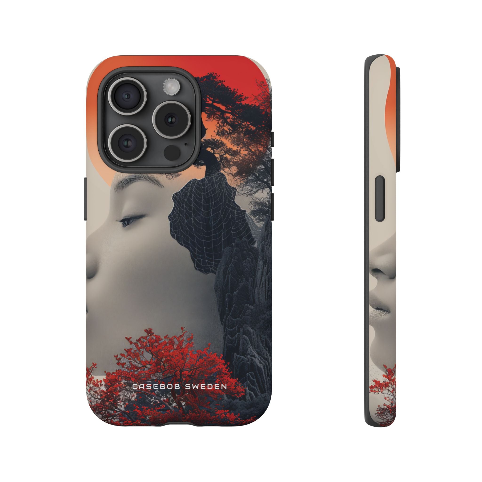 Surreal Zen Harmony iPhone 15 - Tough Phone Case