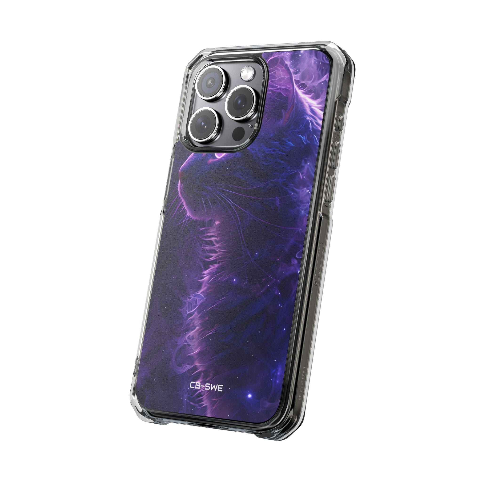 Mystical Starlit Cat iPhone Case - Impact