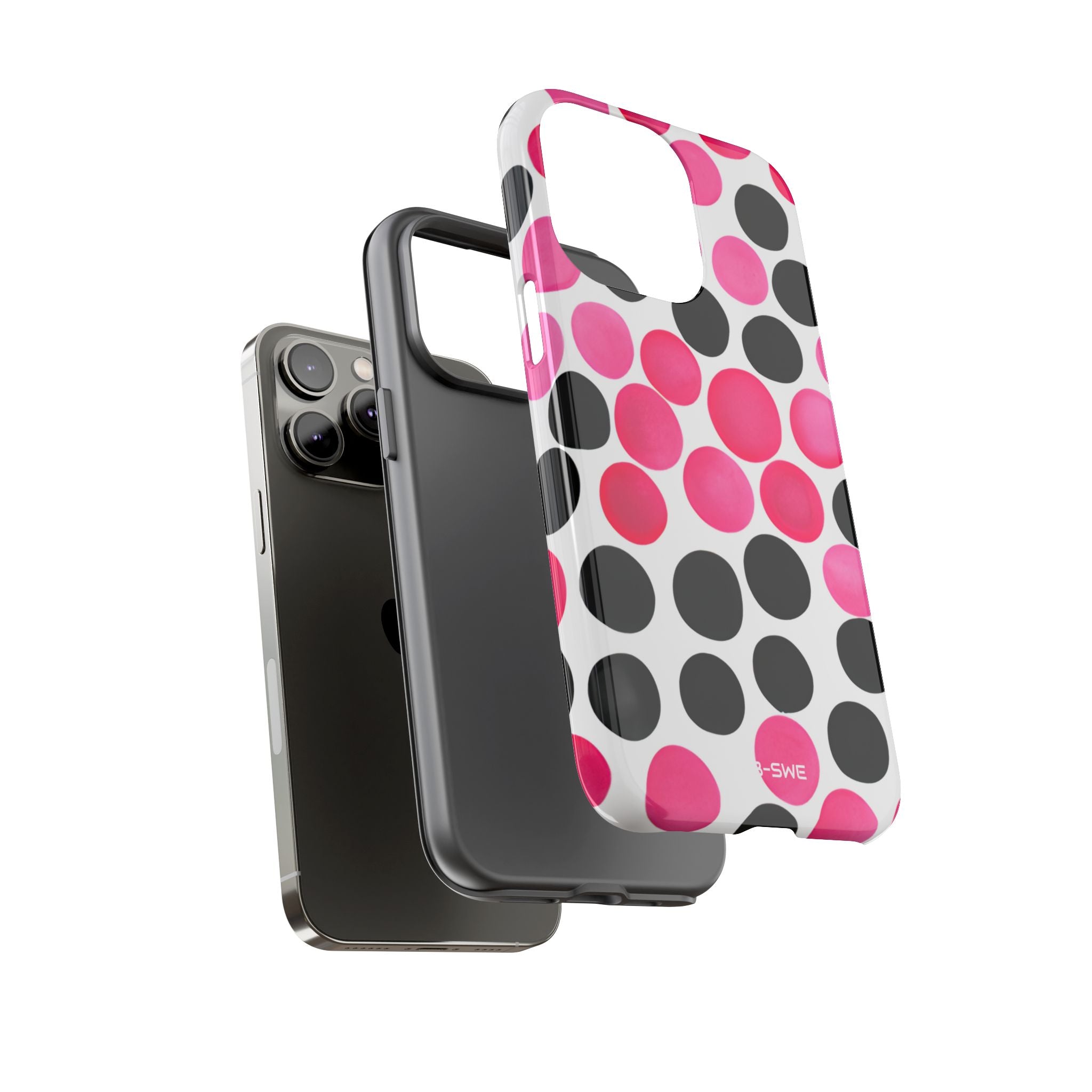 Pulsing Circles Illusion - iPhone Case