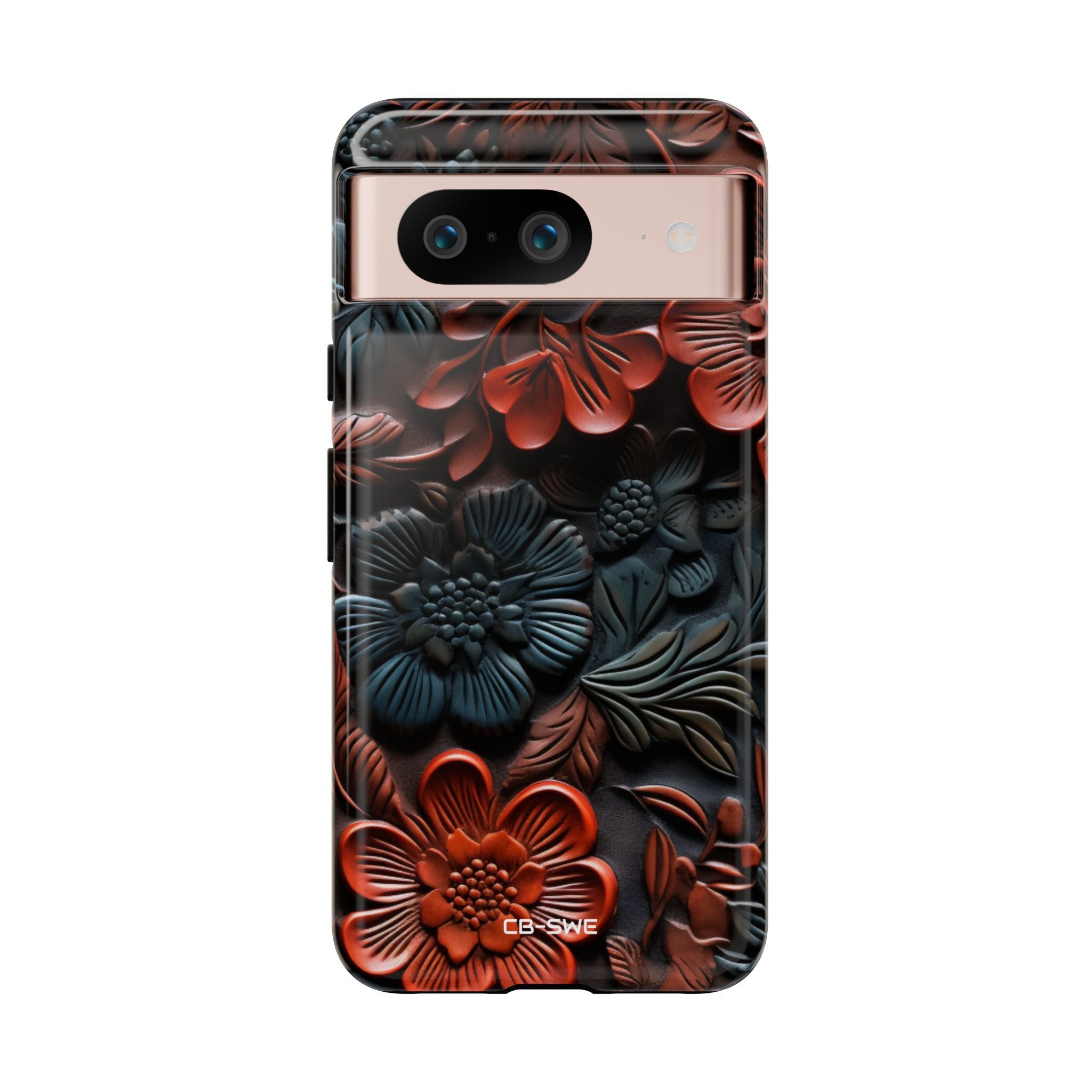 Sculpted Floral Elegance - Google Pixel Case
