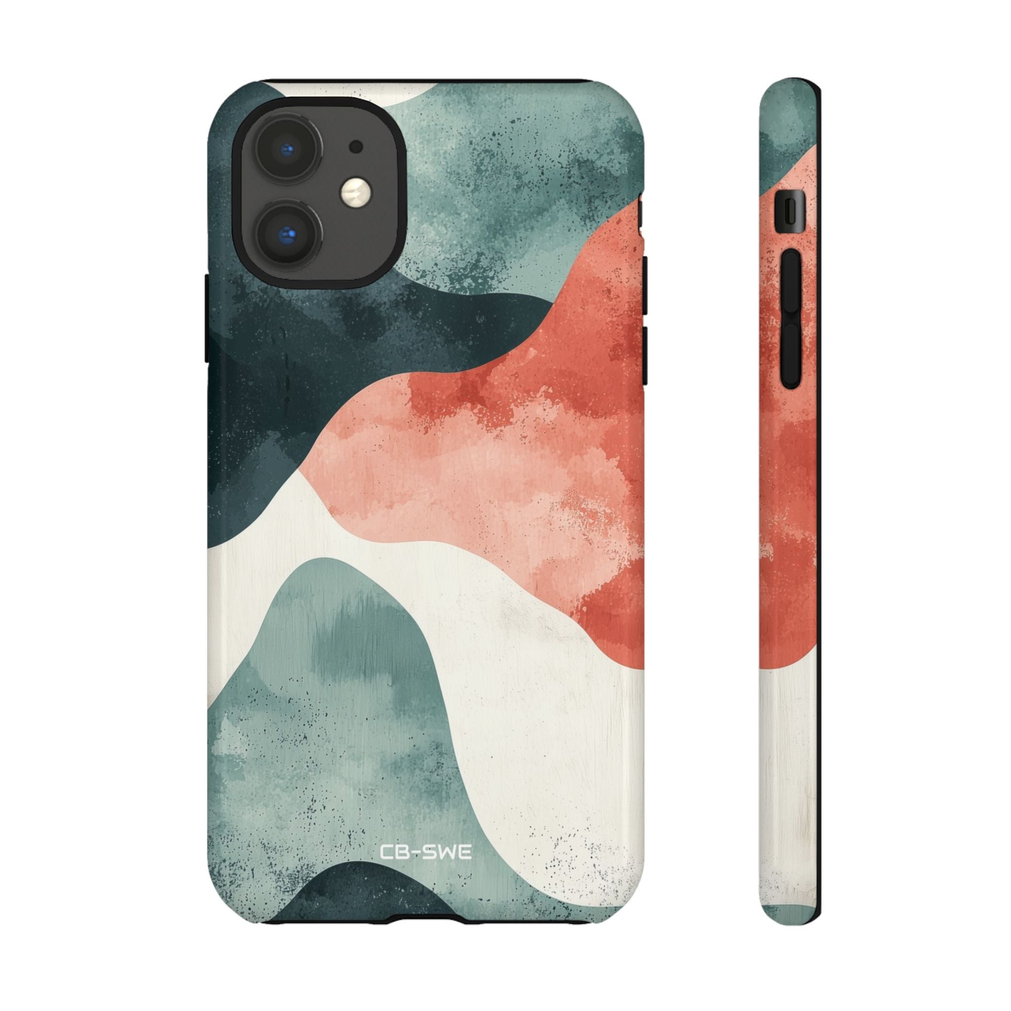 Fluid Shapes Emerge - iPhone Case