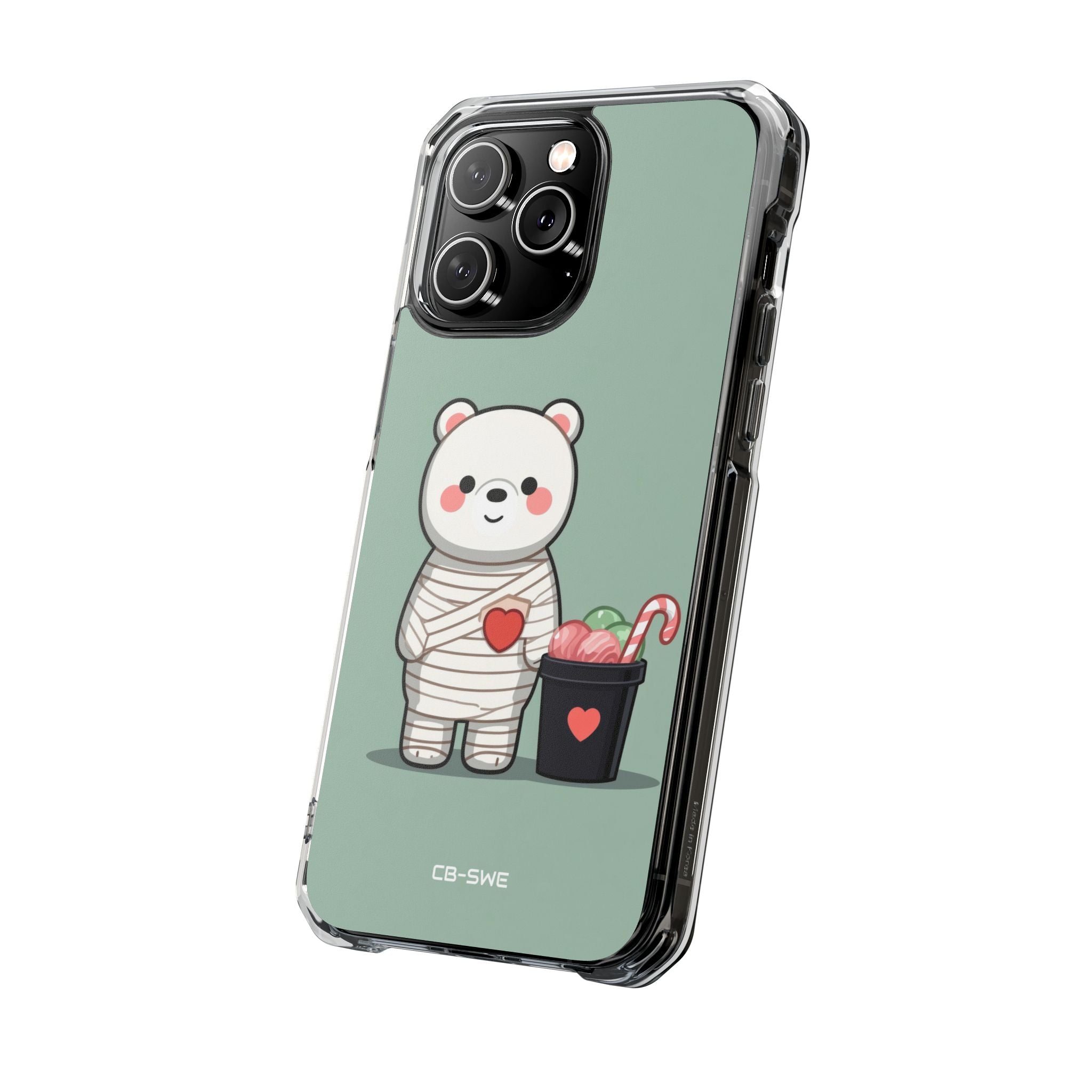Mummy Bear Smiles Bright iPhone Case - Impact