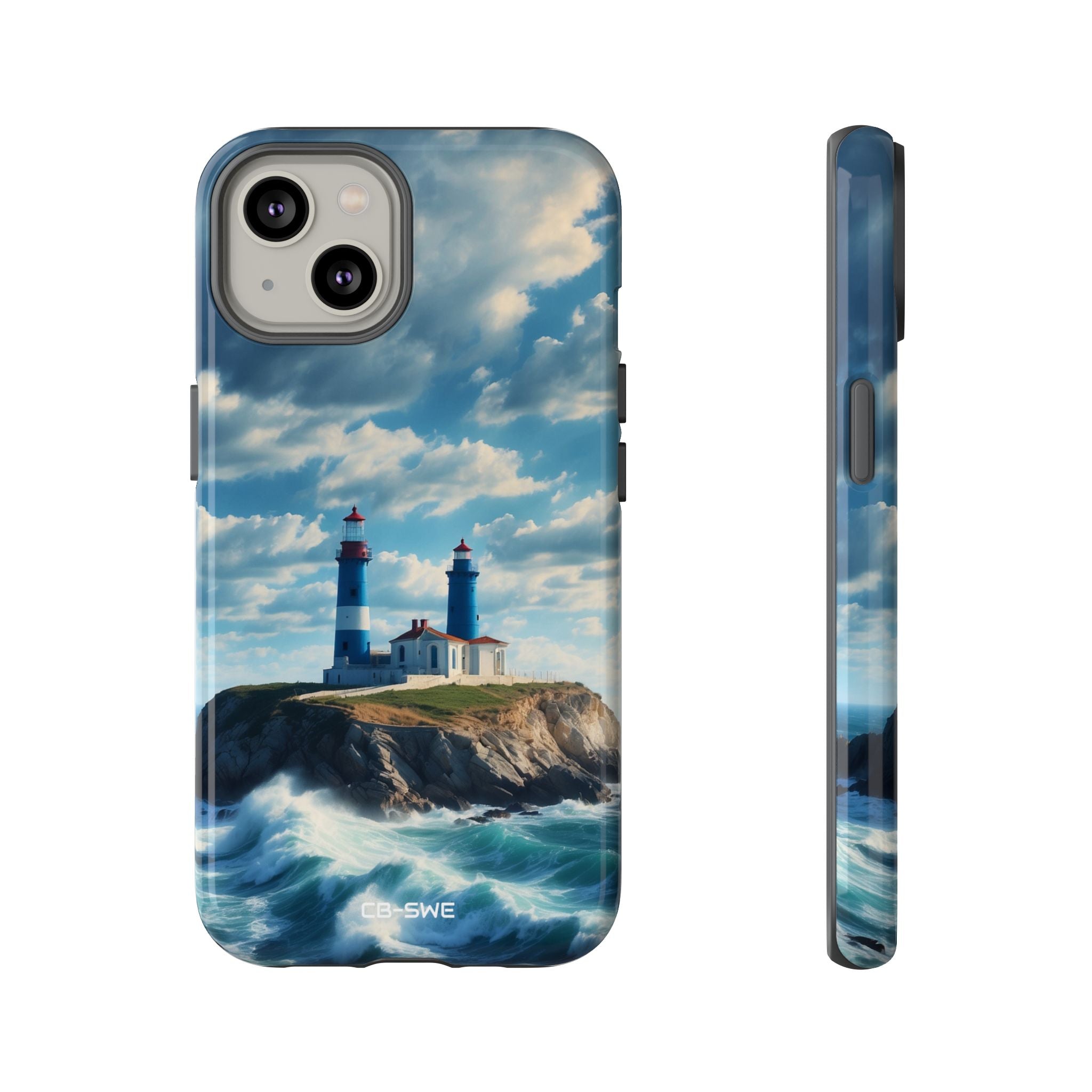 Lighthouse Guards Waves - iPhone Case