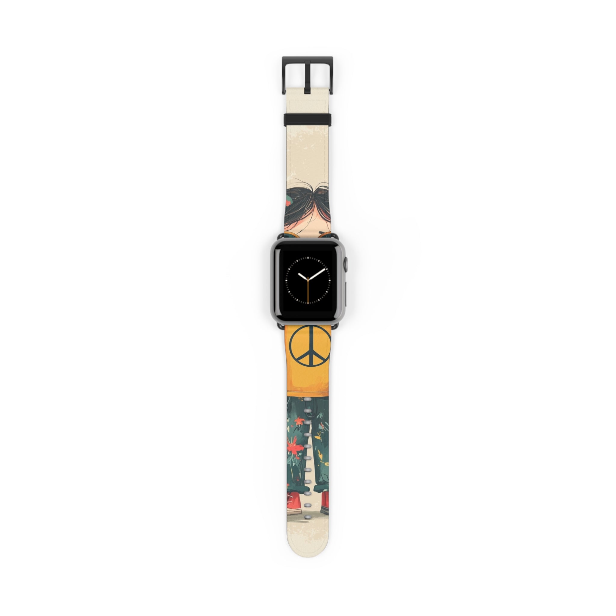 Peace Pigtails - Watch Band