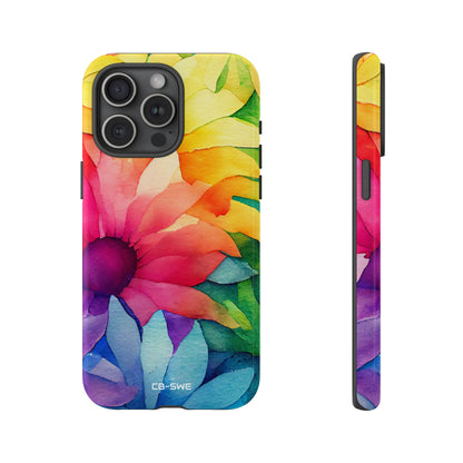Vibrant Floral Symphony - iPhone Case