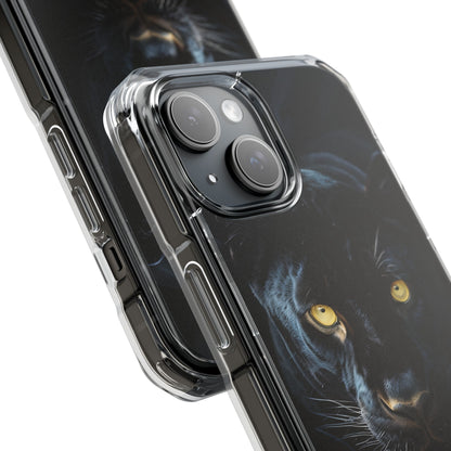 Mysterious Panther Gaze iPhone Case - Impact