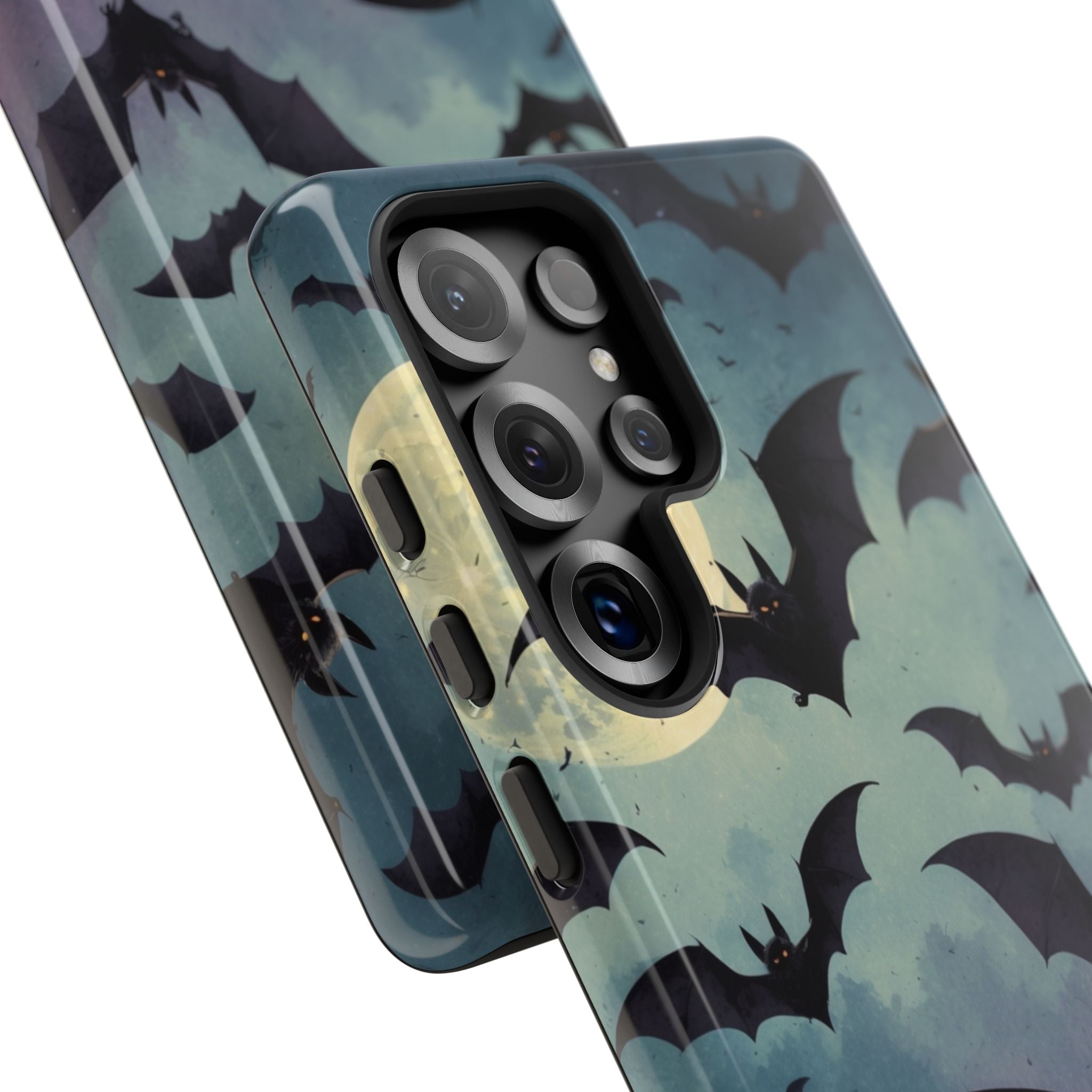 Glowing Bat Swarm Samsung S25 Ultra Case - Tough