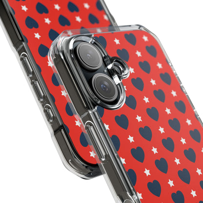 Hearts Dance Bright iPhone Case - Impact