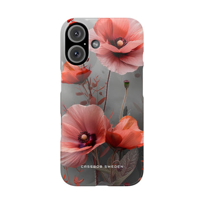 Ethereal Floral Elegance iPhone 16 - Slim Phone Case