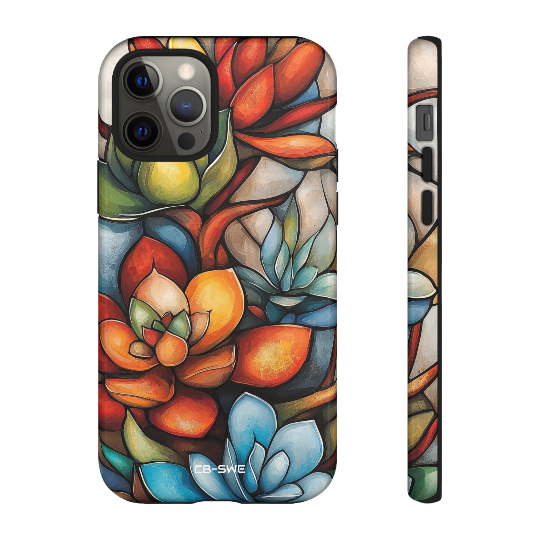Vibrant Succulent Glow - iPhone Case