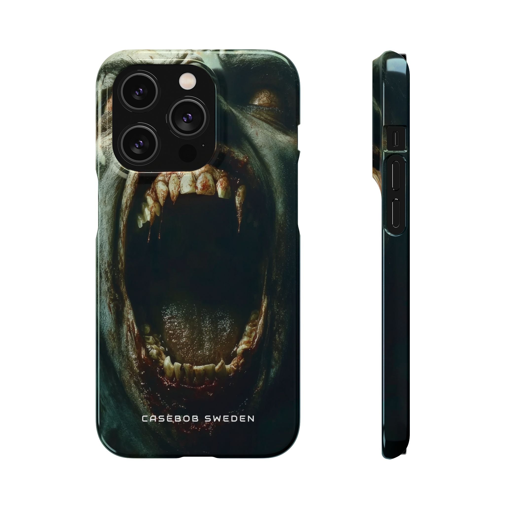 Gothic Wail of Decay iPhone 14 - Slim Phone Case