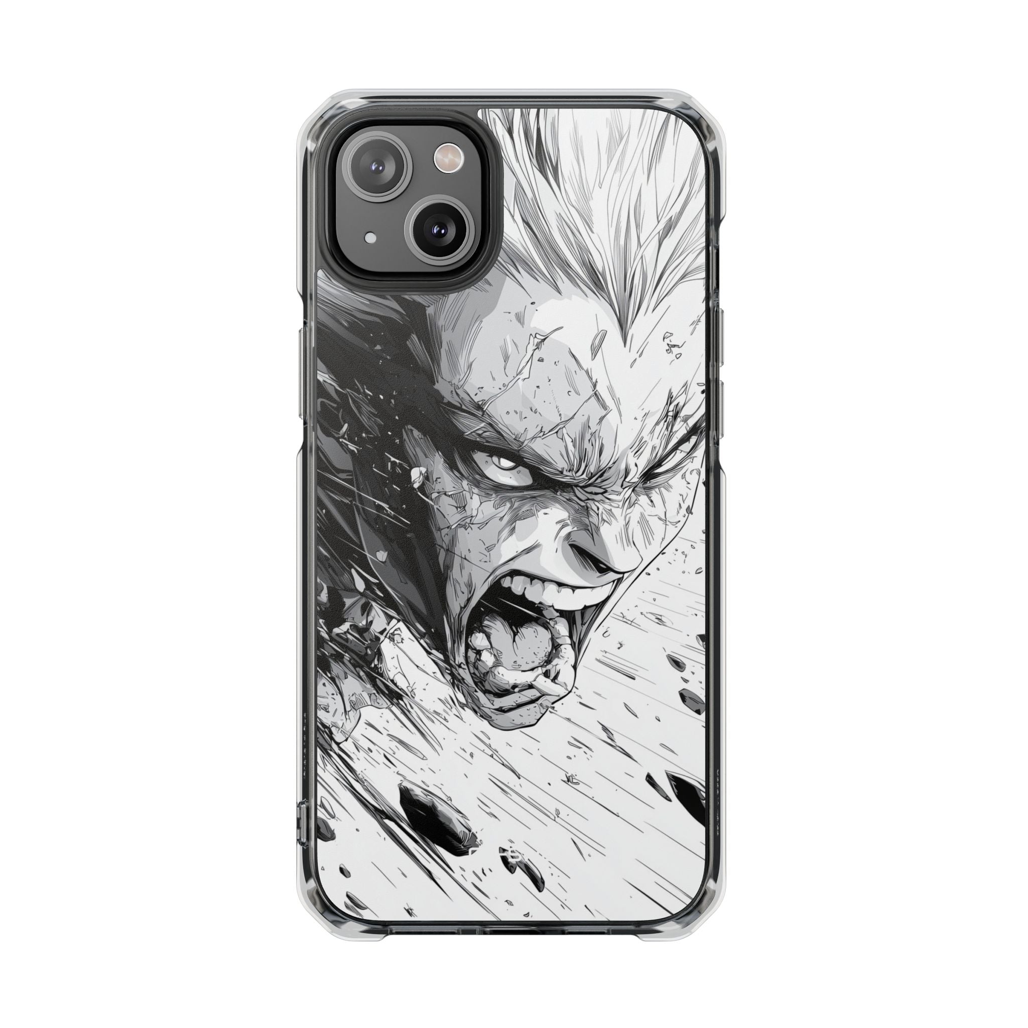 Fierce Emotion Erupts iPhone Case - Impact