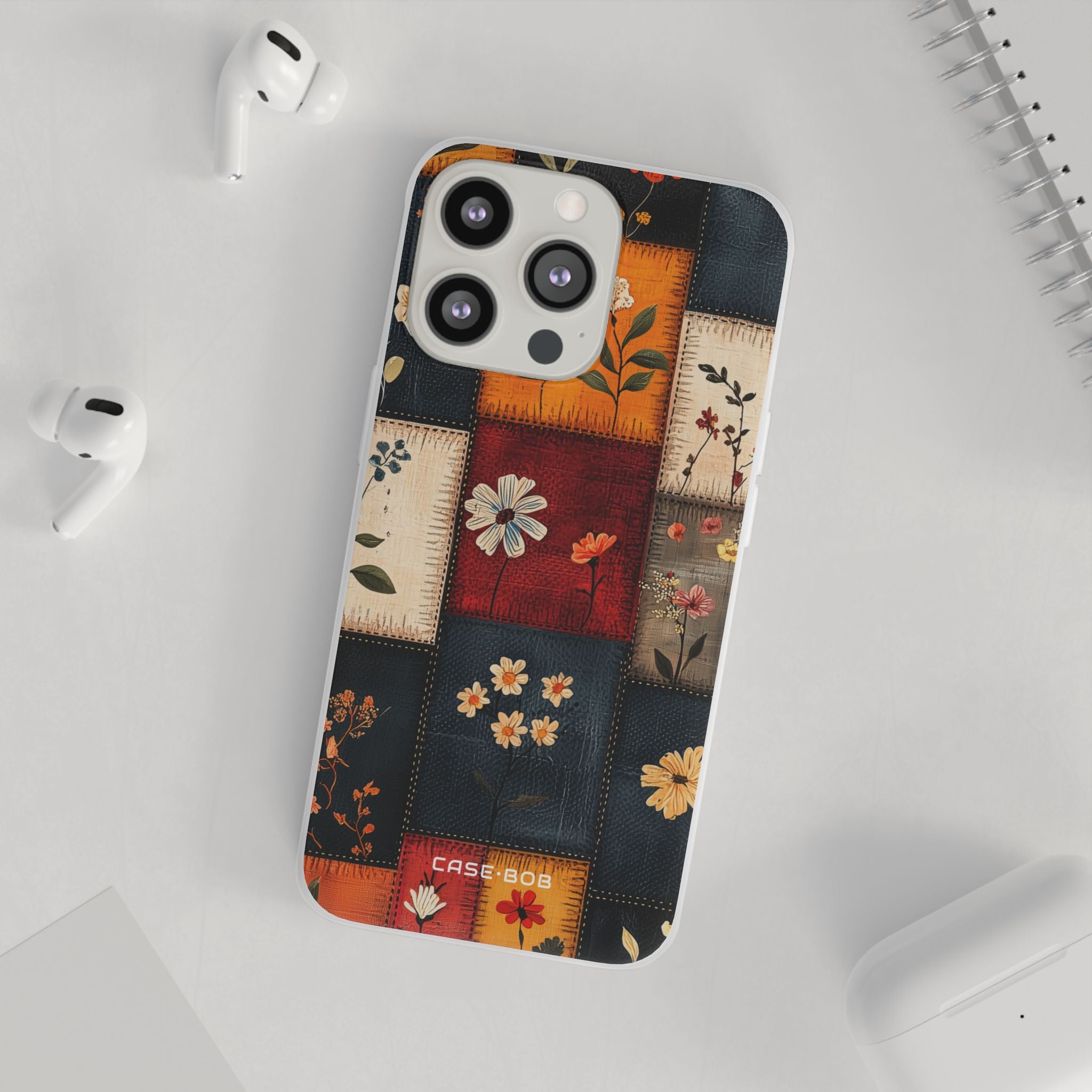 Patchwork Blooms iPhone 13 Pro - Soft