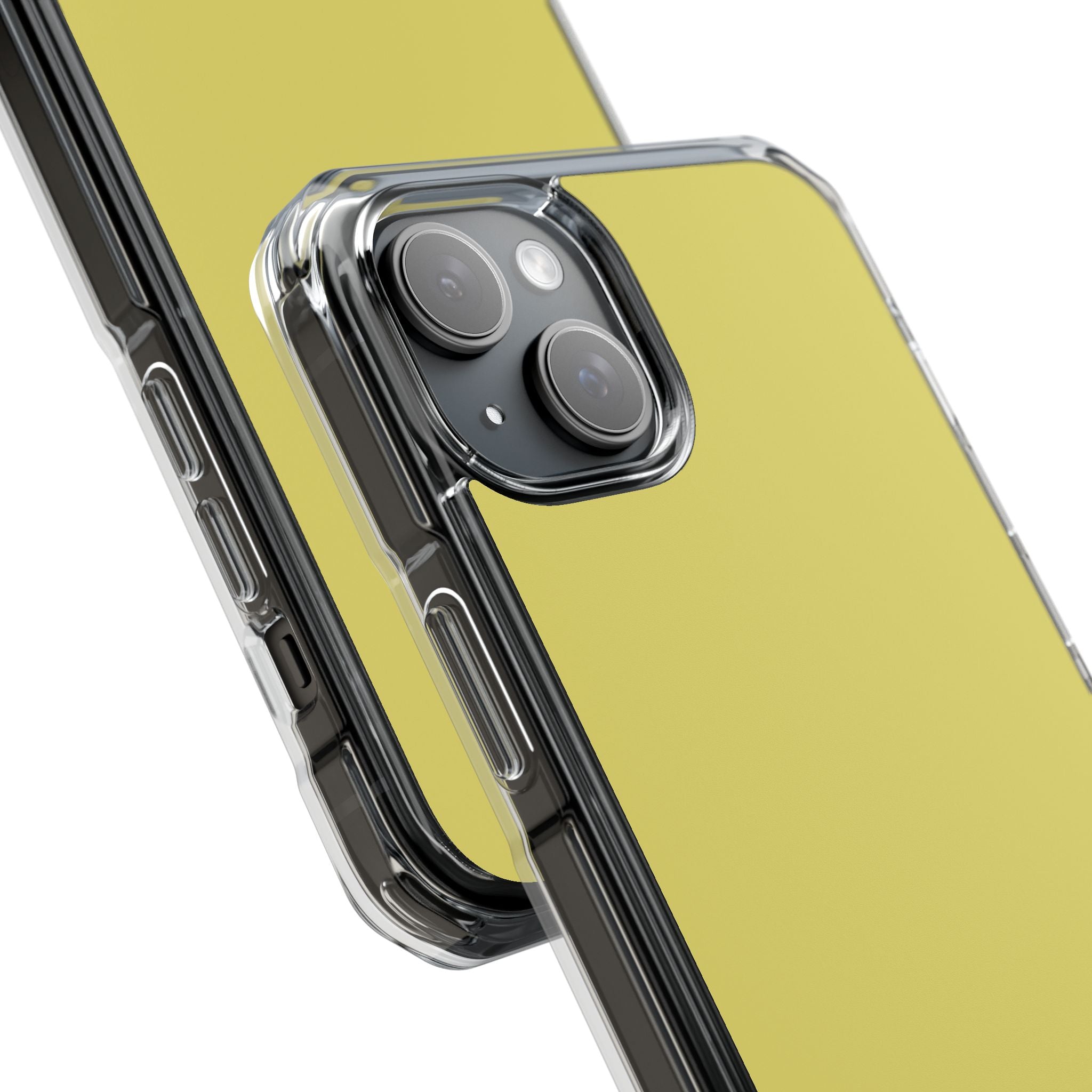 Straw Yellow - Clear Impact Case for iPhone