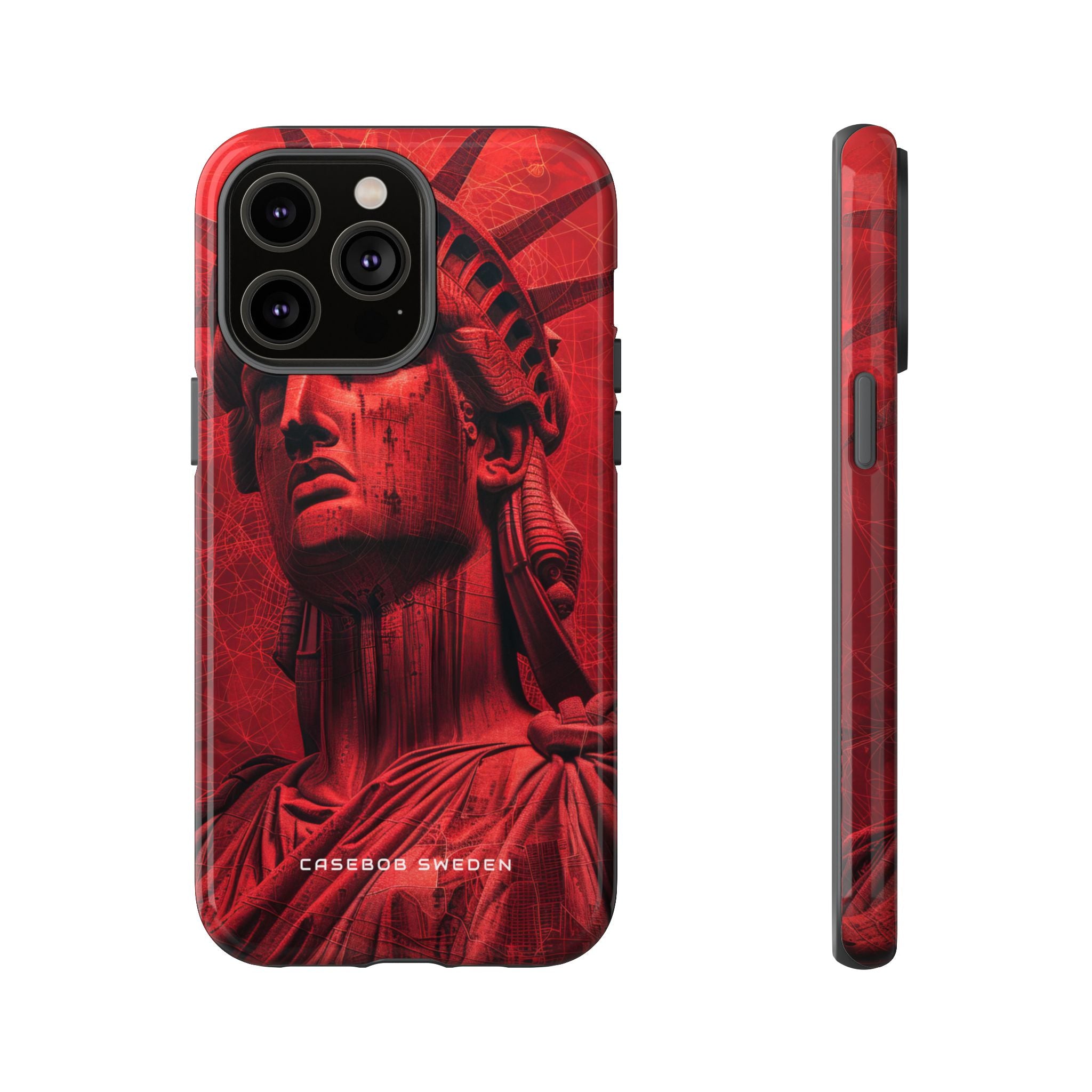 Zen Red Liberty Vision iPhone 14 - Tough Phone Case