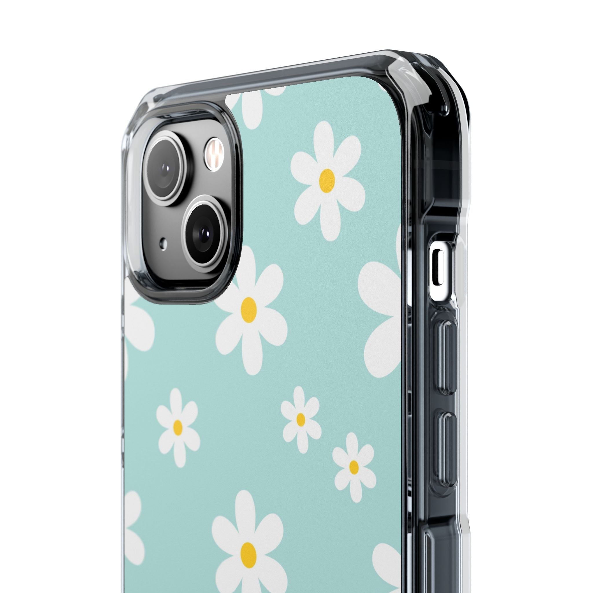 Daisies On Blue iPhone Case - Impact