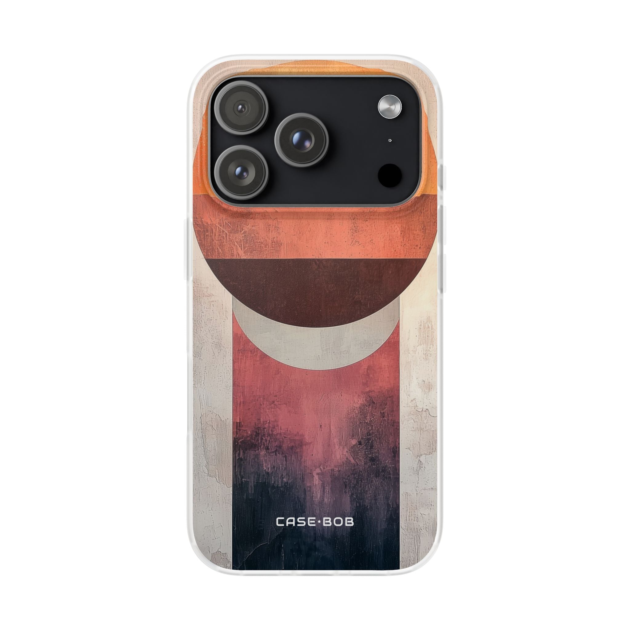 Sunset Orb iPhone 17 Pro Case - Soft