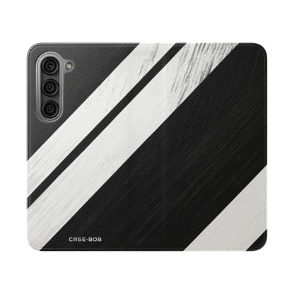 Striped Texture - Samsung S23 Case - Wallet