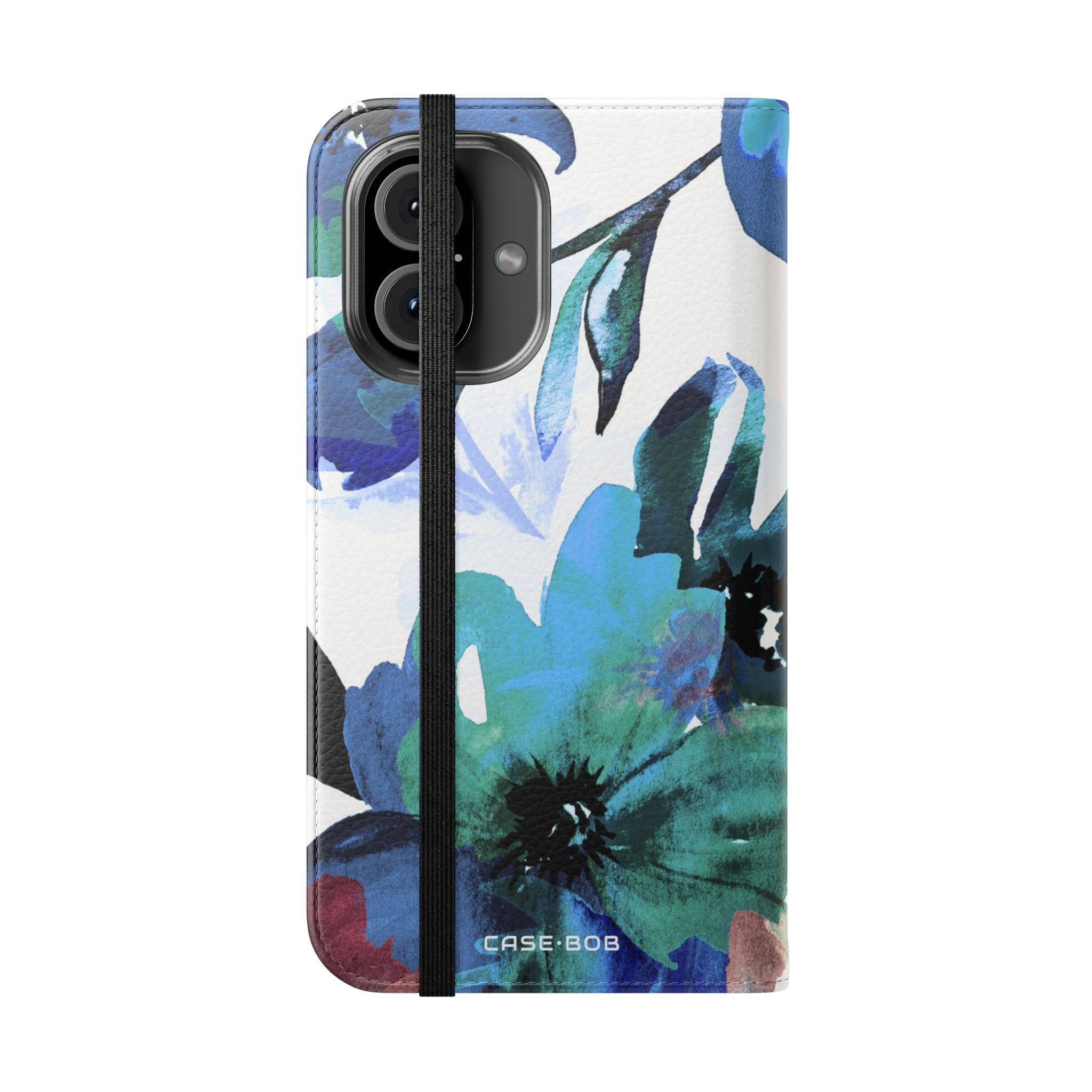 Blue Bloom - iPhone 16 Case - Lompakko