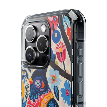 Owl Bloom iPhone 15 Pro Case - Impact