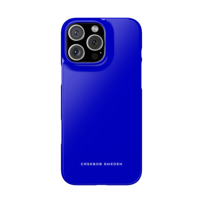 Medium Blue iPhone 16 - Slim Phone Case