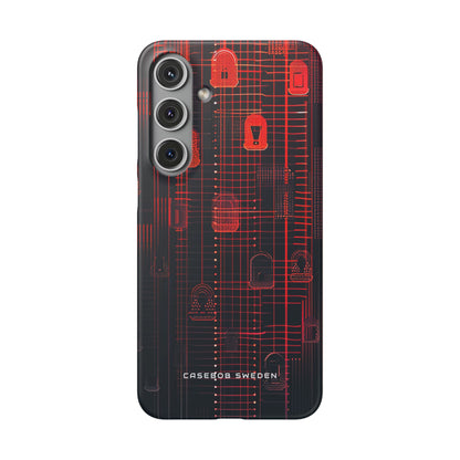 Gradient Cyber Lock Samsung S24 - Slim Phone Case