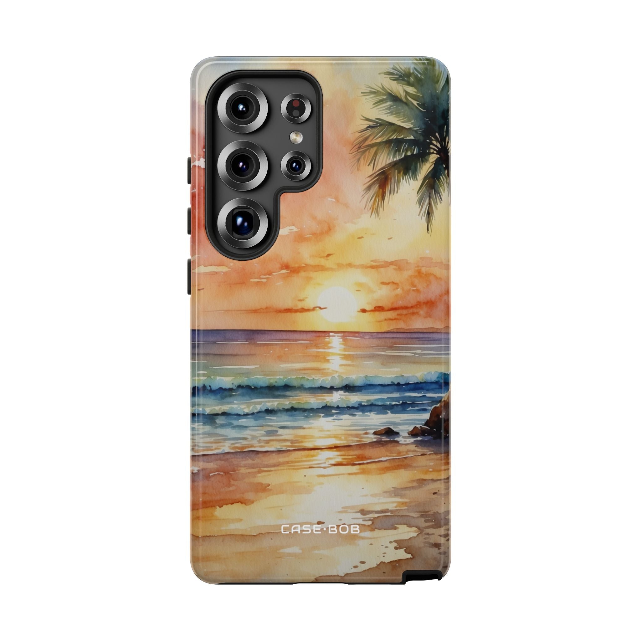 Sunset Palm Samsung S25 Ultra Case - Tough