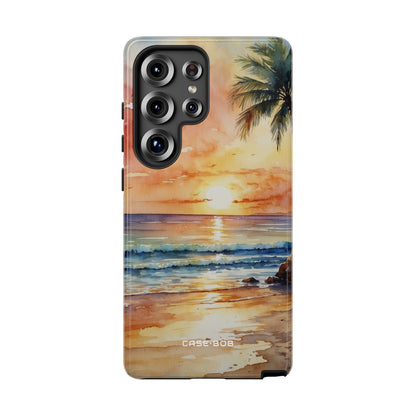 Sunset Palm Samsung S25 Ultra Case - Tough