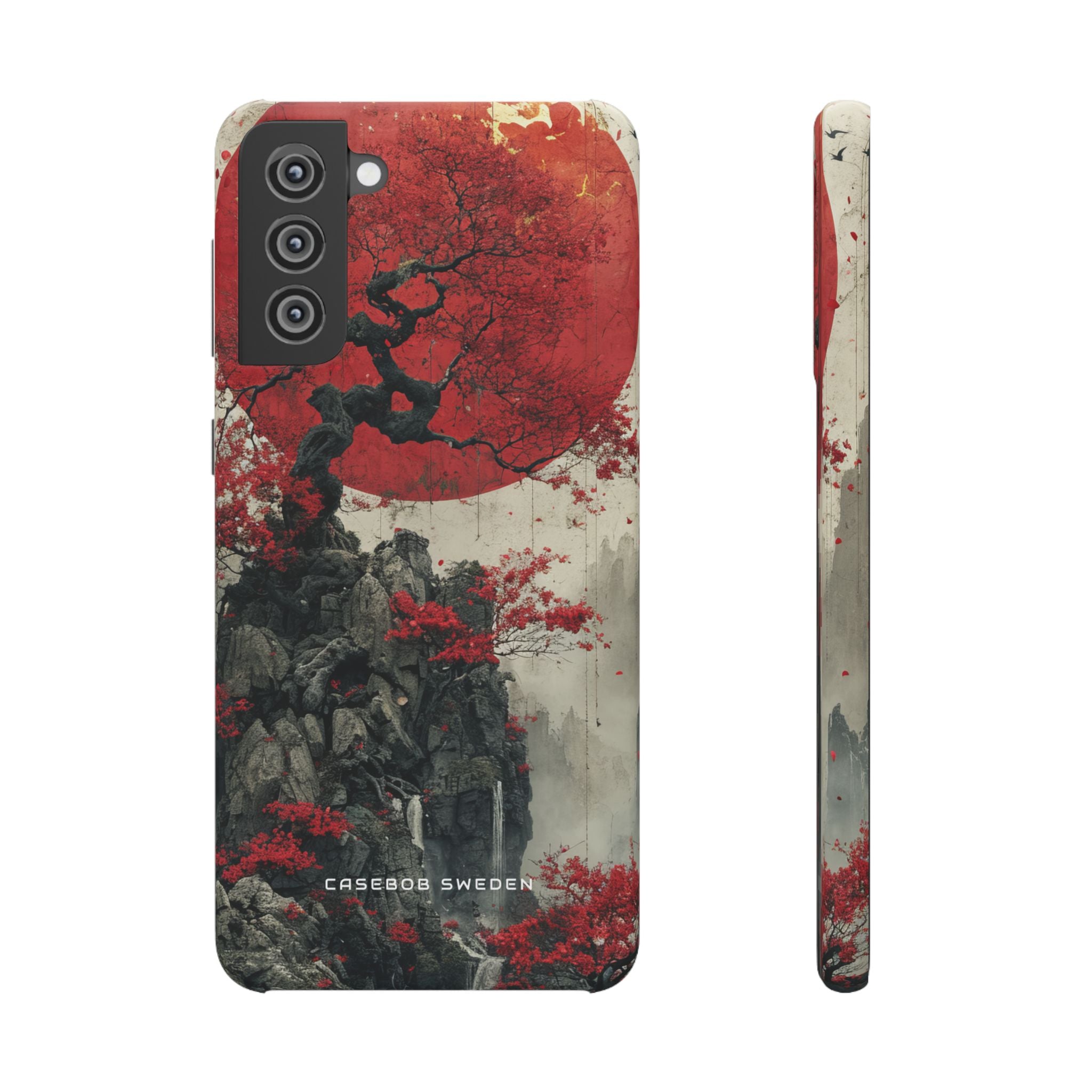 Zen Serenity in Red Harmony Samsung S21 - Slim Phone Case