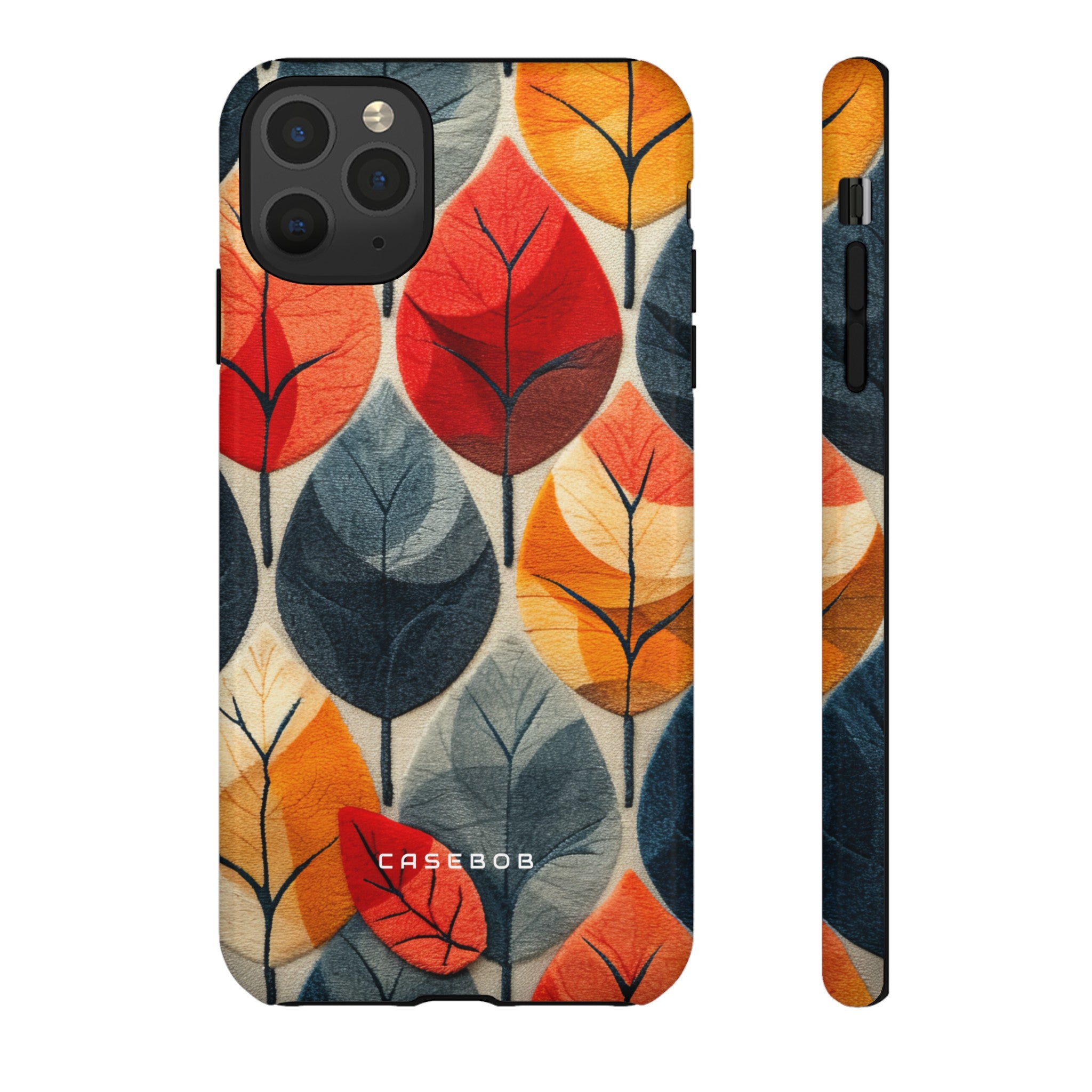 Scandinavian Leafy Serenity - Protective Phone Case