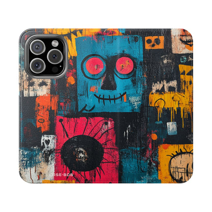 Turquoise Grin - iPhone 16 Pro Case - Wallet