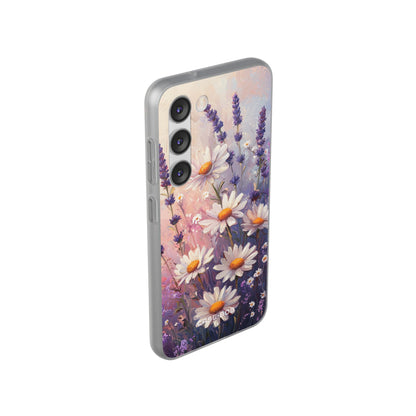 Daisy Lavender Bloom Samsung S23 Case - Soft