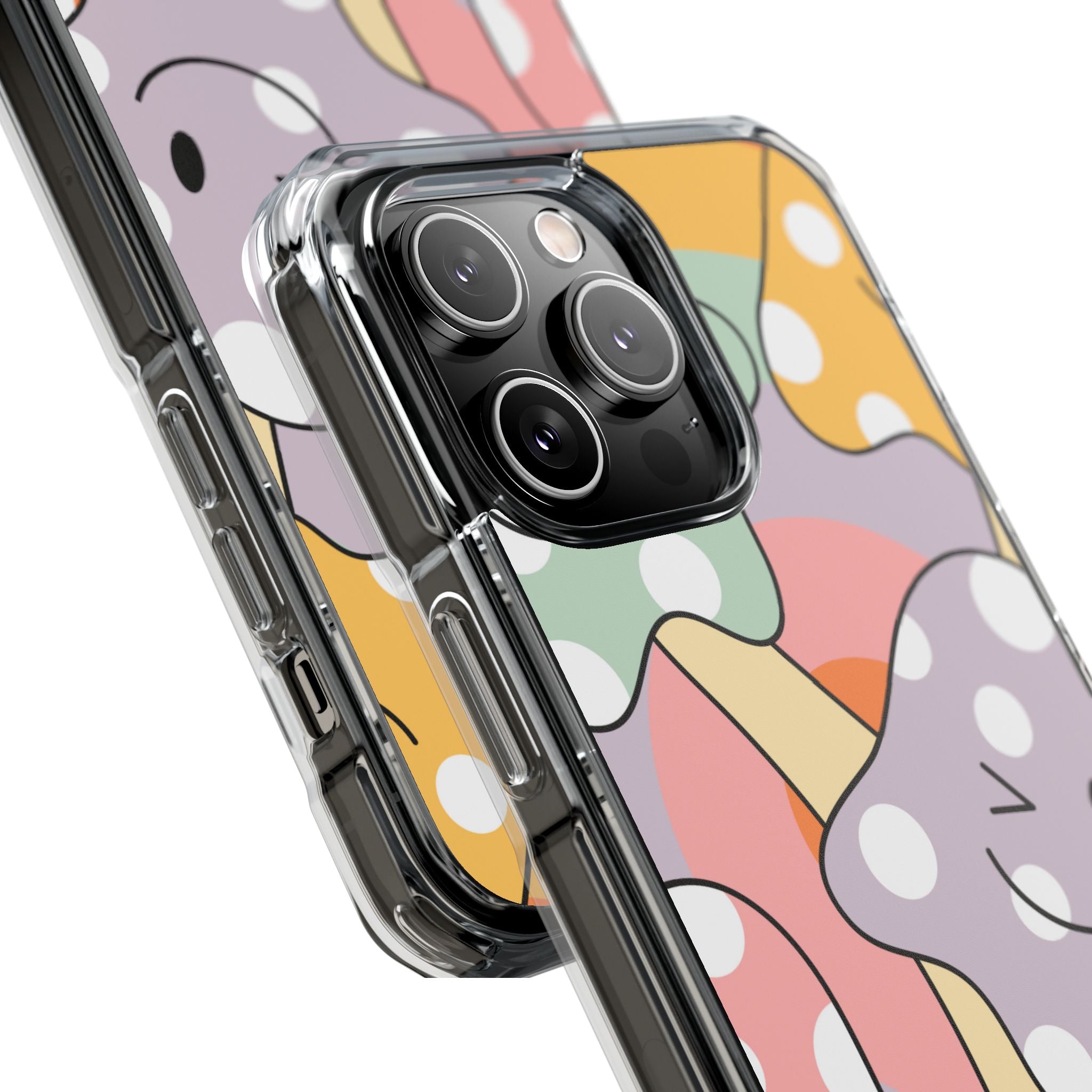 Playful Mushroom Friends iPhone Case - Impact