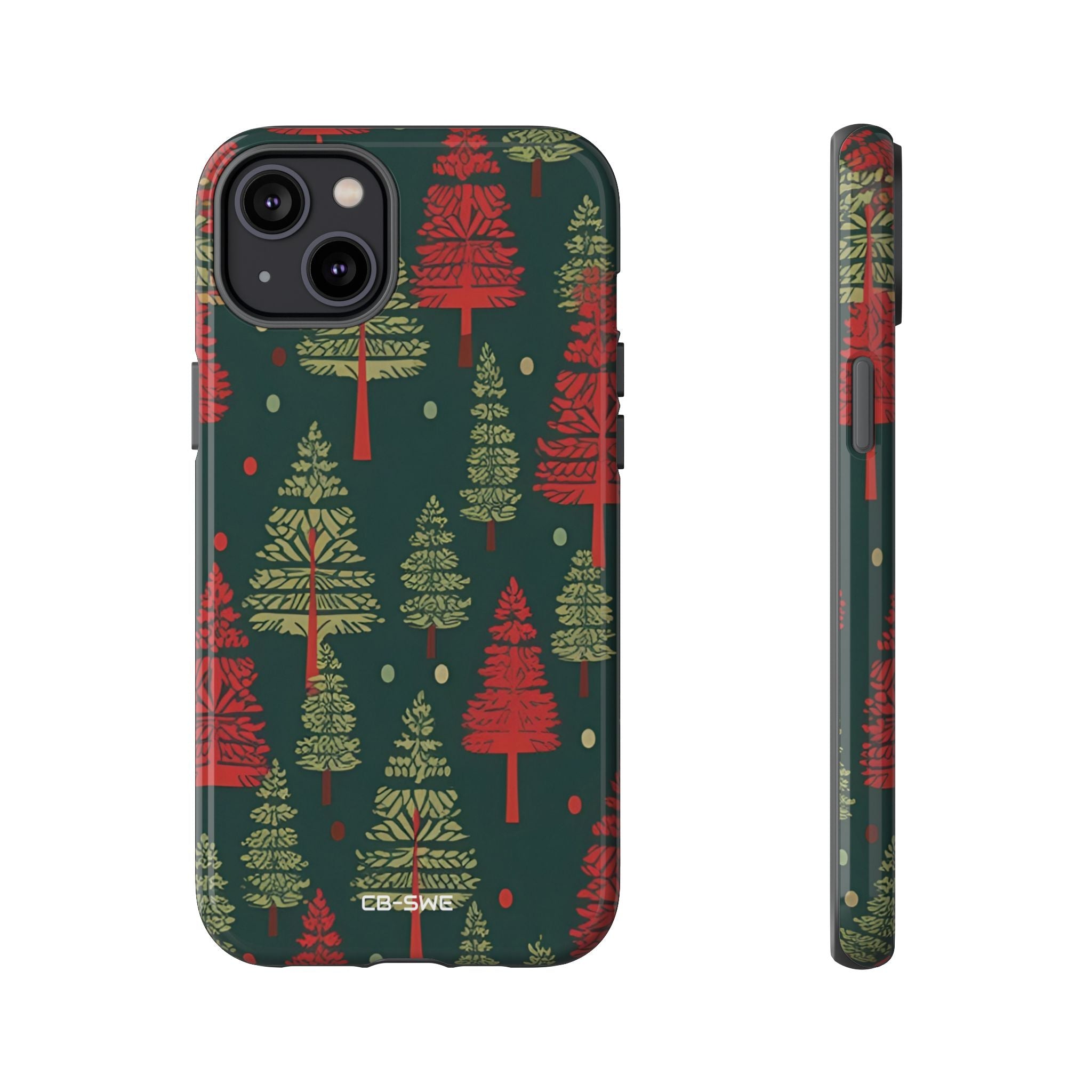 Trees Dance Playfully - iPhone Case