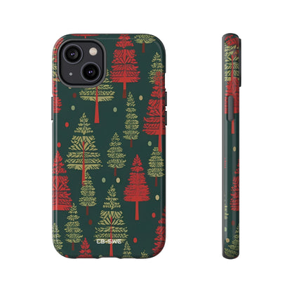 Trees Dance Playfully - iPhone Case