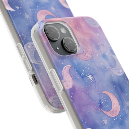 Celestial Dreamscape - Flexi iPhone 15 Phone Case