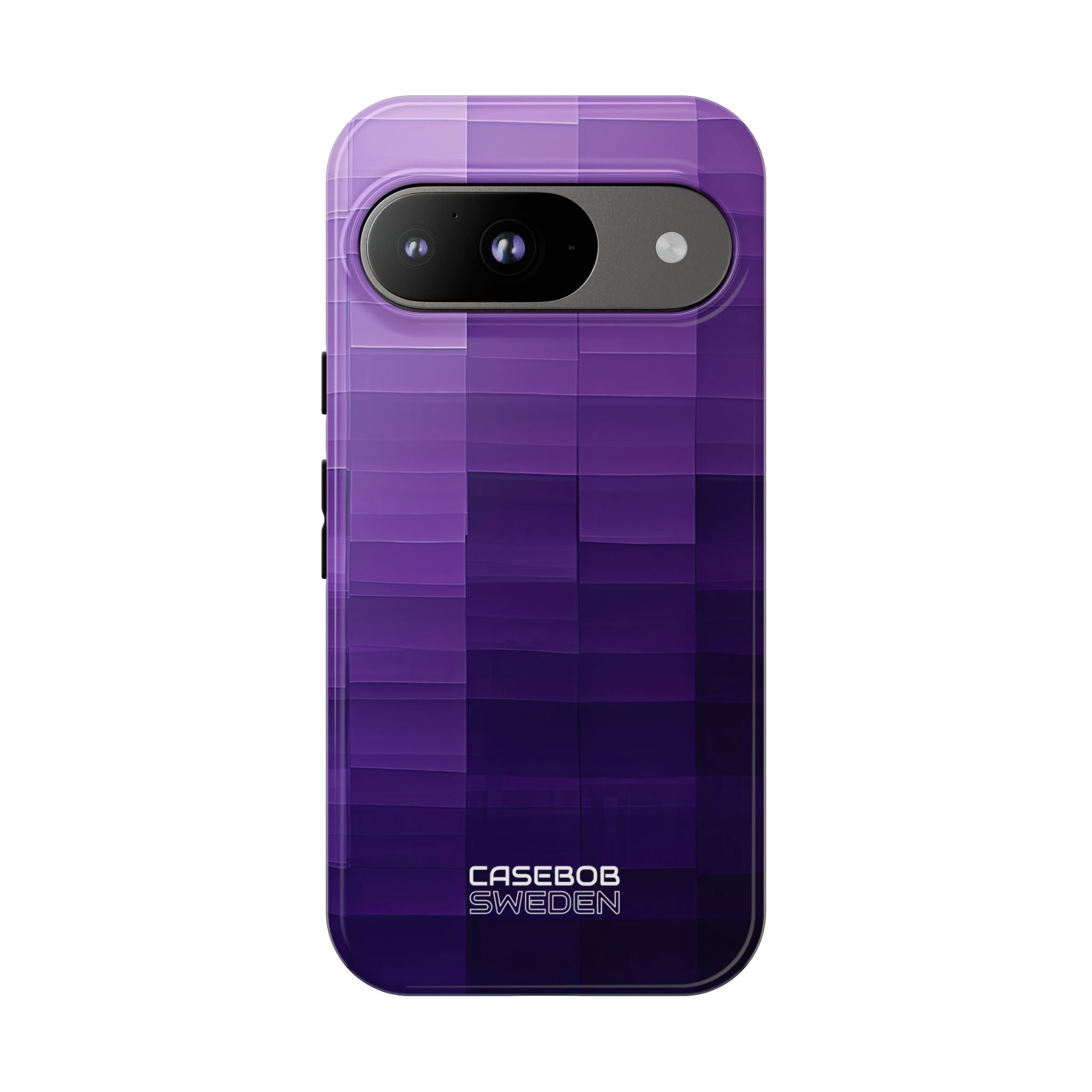 Purple Horizon Grid Google Pixel 9 - Tough