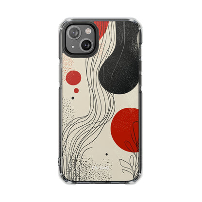 Waves Embrace Flora iPhone Case - Impact