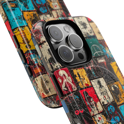 Figured Grid iPhone 16 Pro Case - Tough+