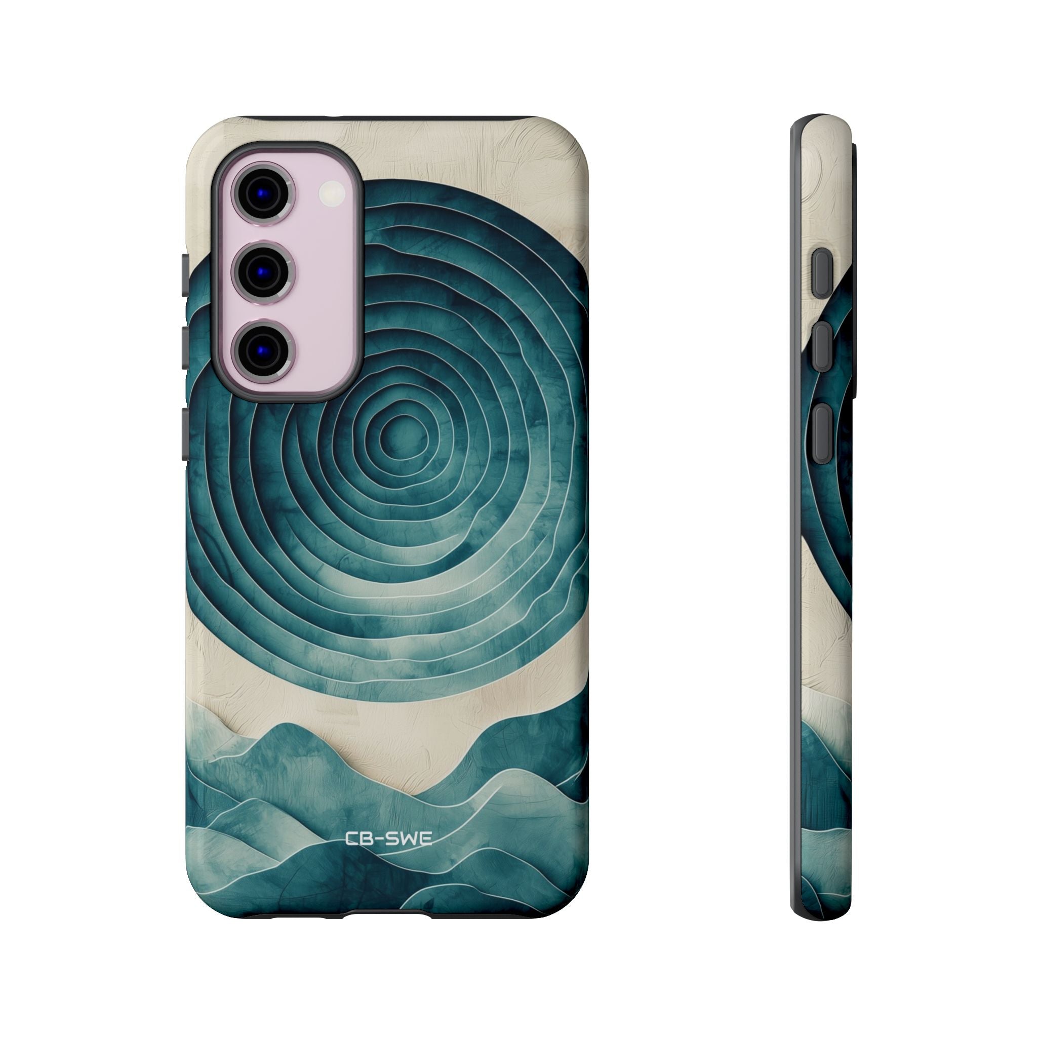 Waves Embrace Circles - Samsung Case