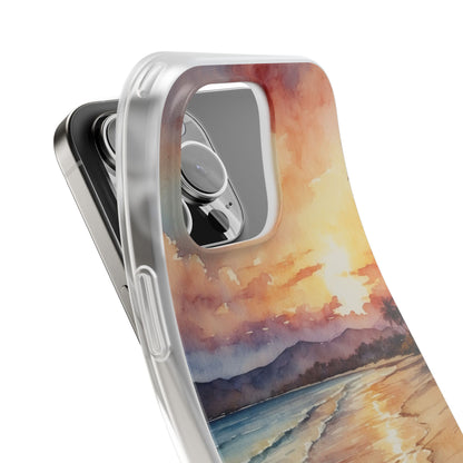 Sunset Reflection iPhone 16 Pro Max Case - Soft