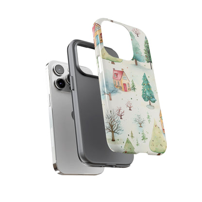 Winter Wonderland Appears - iPhone Case