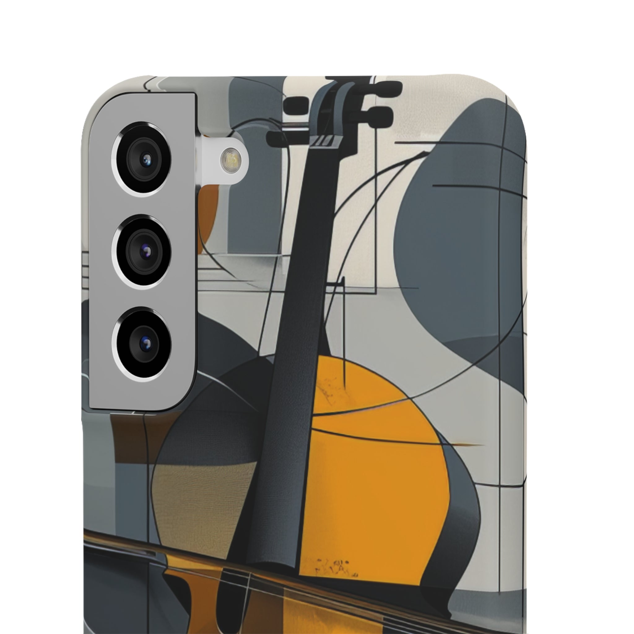 Cello Abstraction | Slim Phone Case for Samsung