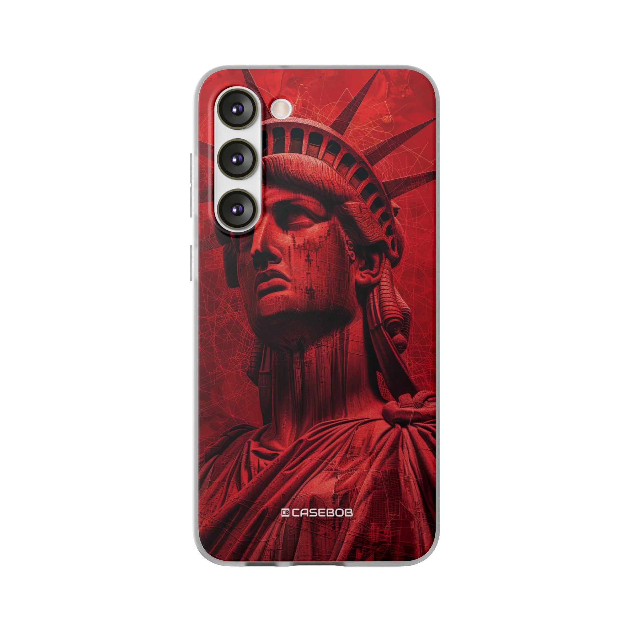 Red Liberty Revolution | Flexible Phone Case for Samsung Galaxy