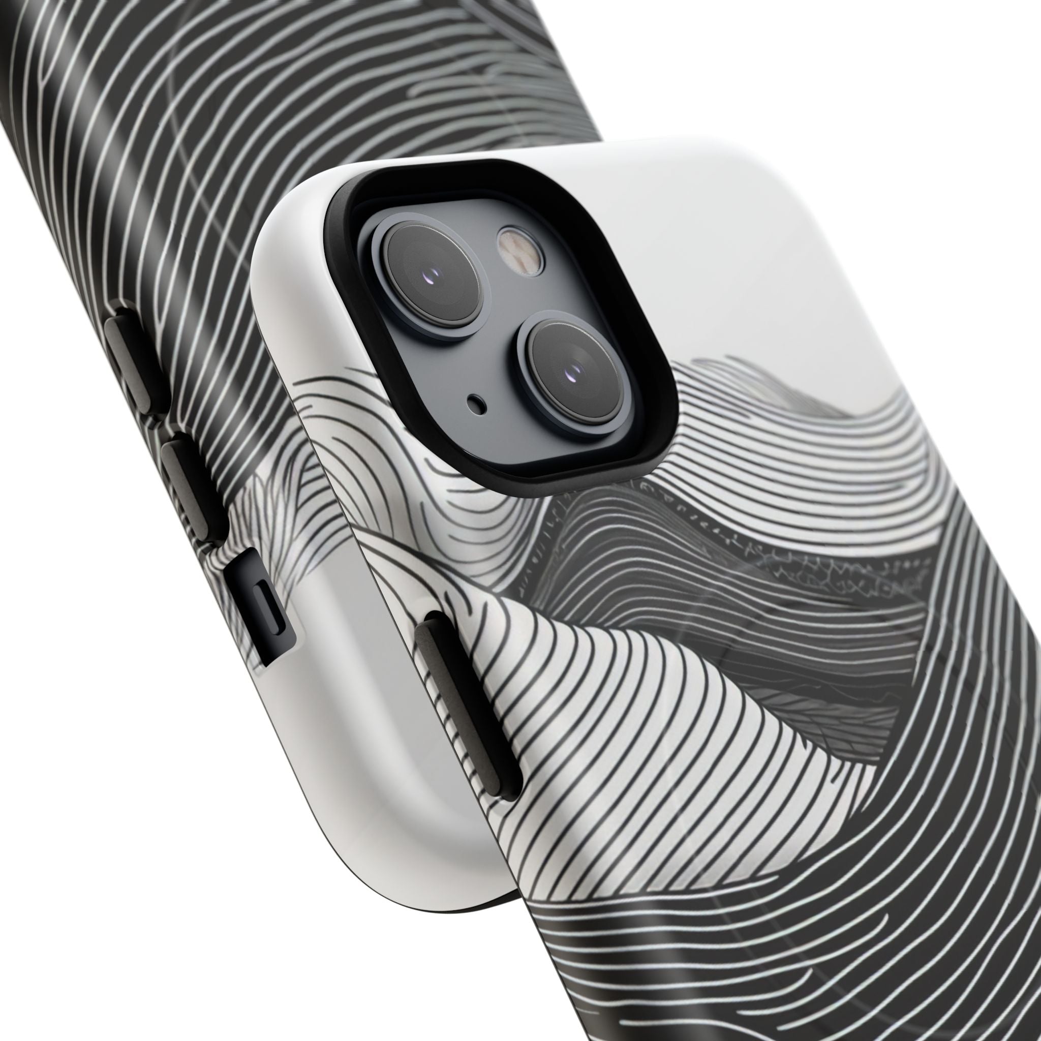 Undulating Horizon Waves iPhone 14 | Tough+ Phone Case