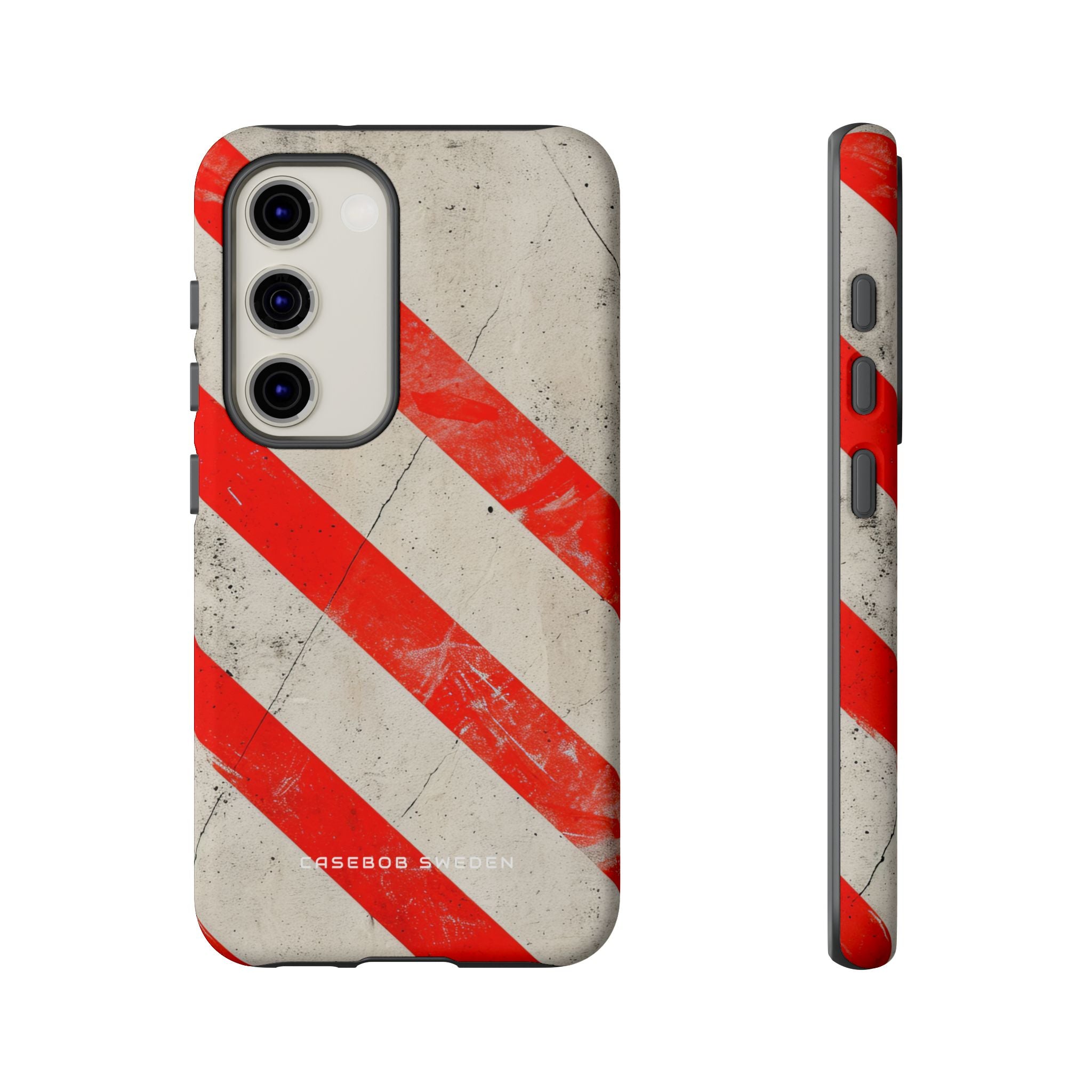 Striker Crimson Stripes Samsung S23 - Tough Phone Case